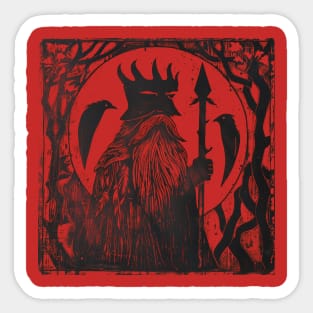 King Arwald - light Sticker